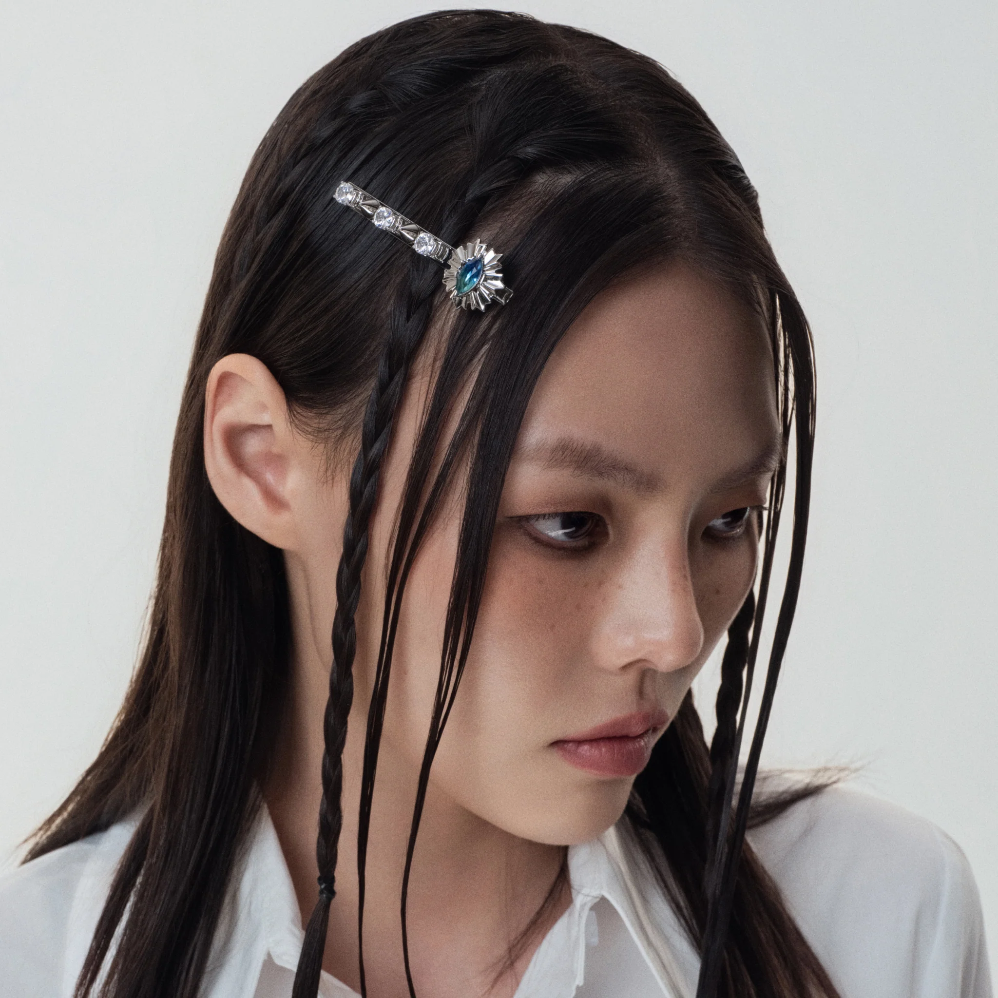 Cornflower Emblem Hair Clip - Image 6