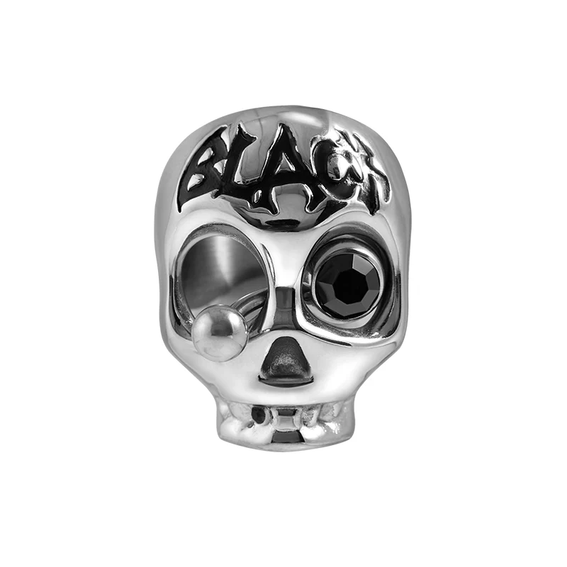 Pierced Siren Skull Ring - Image 3