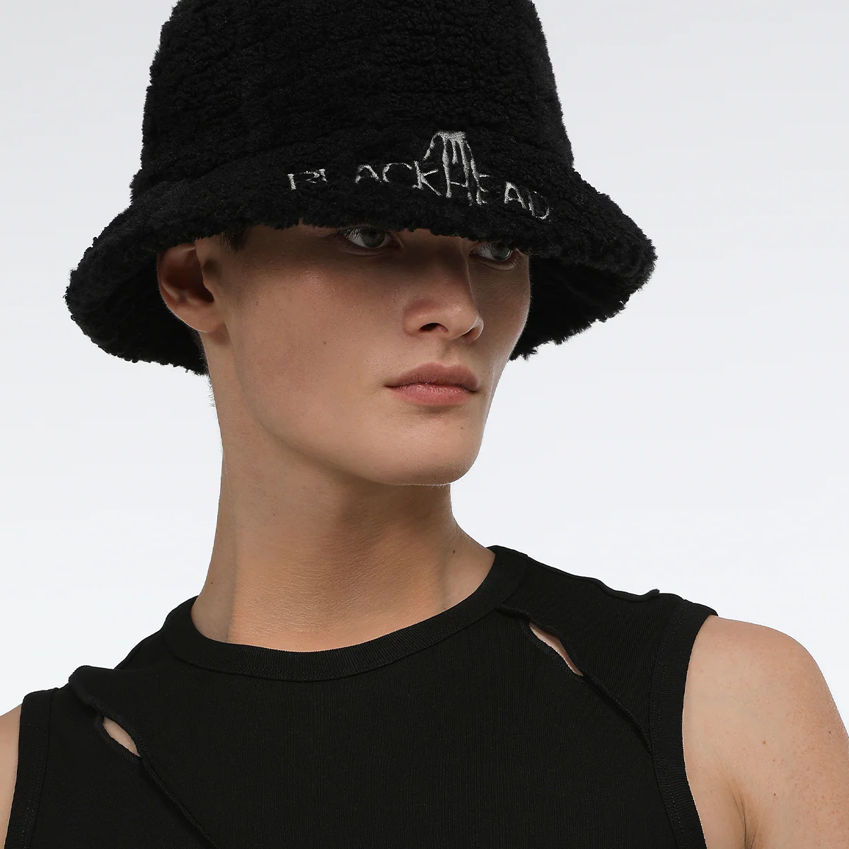 The X-Files Bone Logo Embroidered Patchwork Bucket Hat - Image 5